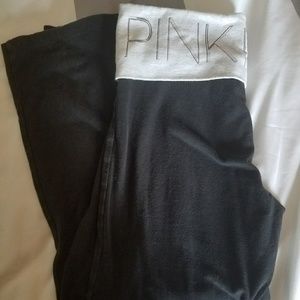 Victoria secret pink yoga capris
